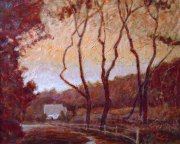 Warm Afternoon (Cape Cod landscape painting)