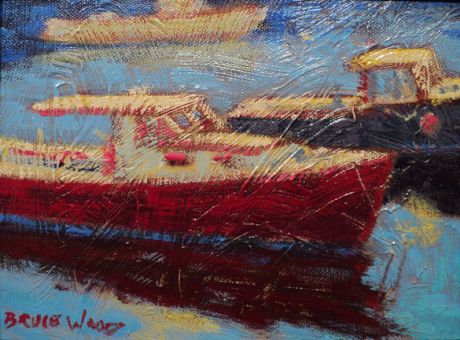 Cape Ann Gloucester Lobster Boat Painting