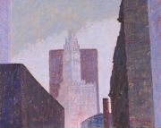 Chicago Art: Painting of Wrigley Building